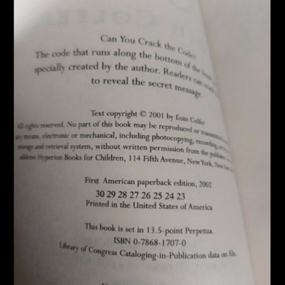 Artemis Fowl Paperback Book Collection - Picture 2 of 10